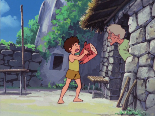 Future Boy Conan 01 hut